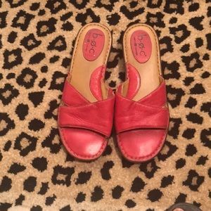 Red Leather Born Concept BOC slides